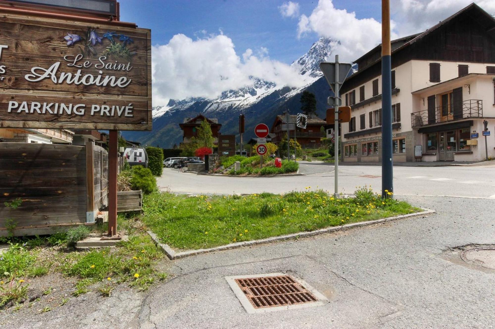 Les Dryades - Renove - Balcon Avec Vue Mt Blanc Les Houches Exterior photo
