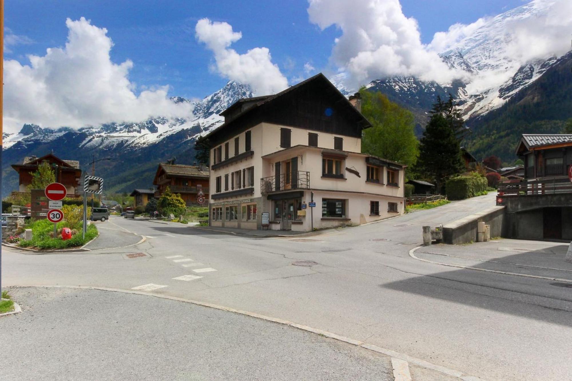 Les Dryades - Renove - Balcon Avec Vue Mt Blanc Les Houches Exterior photo